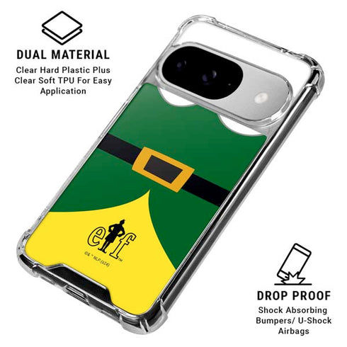 Elf Buddys Outfit Google Pixel 10 Clear Case